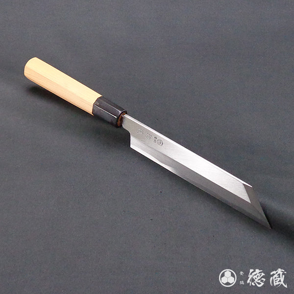 上白鋼 ムキモノ包丁 イチイ八角柄 – 徳蔵刃物 TOKUZO KNIVES