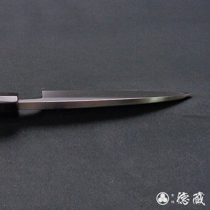 Carbon High-grade White Steel Deba Knife (Fish Knife) Japanese Yew Octagonal Handle