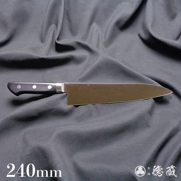 Stainless AUS8 Gyuto Knife (Chef's Knife) Black Handle