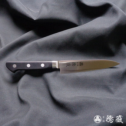 Stainless AUS8 Petty / Paring Knife Black Handle