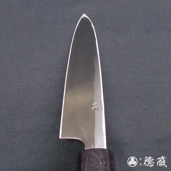 blue-2 carbon steel  blackened finish  yanagiba-knife  walnuts tree octagonal handle