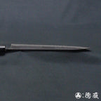 青S 黑色缎面槌面加工 牛刀 紫檀木手柄