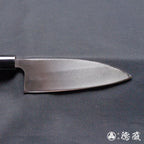 AUS8　左　厚出刃包丁　ウエンジ柄