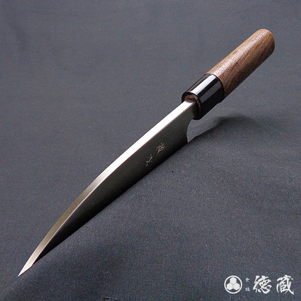 AUS8　左　厚出刃包丁　ウエンジ柄