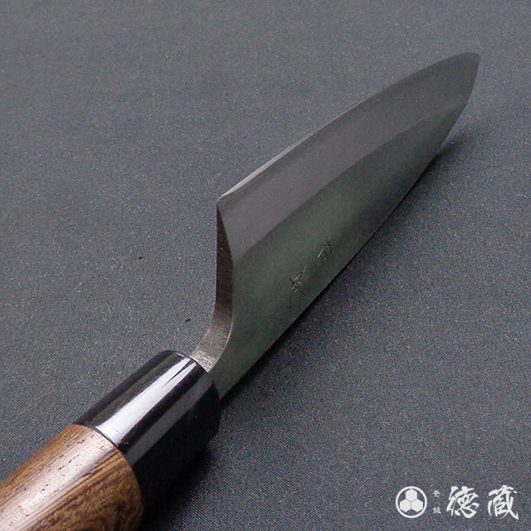 AUS8　左　厚出刃包丁　ウエンジ柄