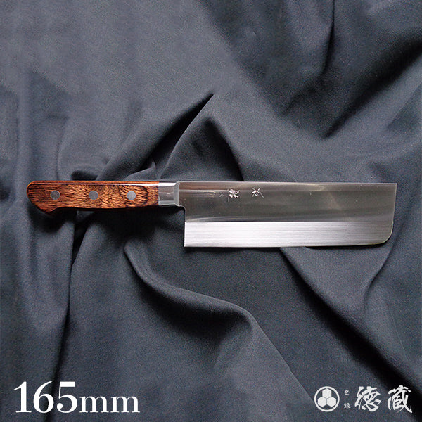 AUS8　菜切包丁　茶ハンドル