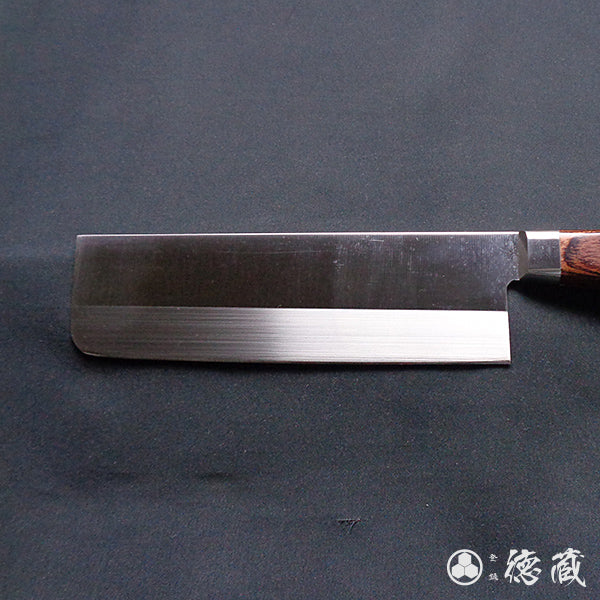 AUS8　菜切包丁　茶ハンドル