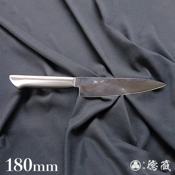 AUS10　ダマスカス　フルメタル　牛刀包丁