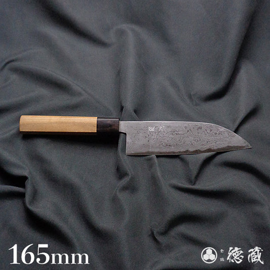 blue-2 (blue-2 carbon steel)  Santoku knife