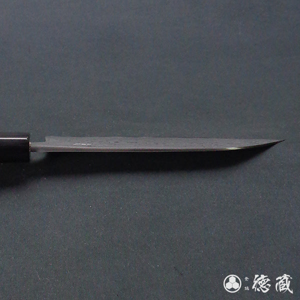 青二 大马士革 光面加工 三德刀 胡桃木手柄