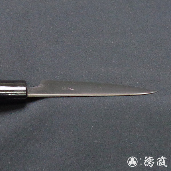 Silver-3 polished finish petty knife  walnuts handle