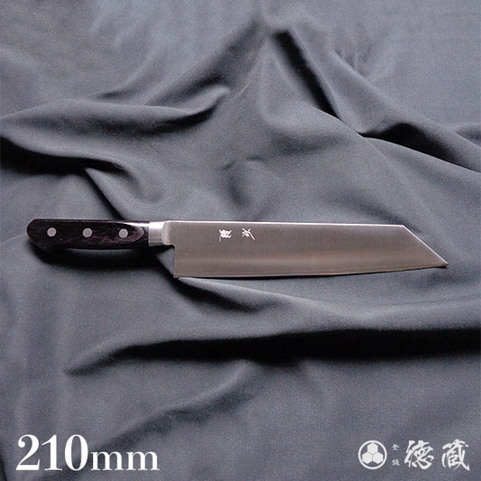 SRS stainless steel Kiritsuke knife black handle