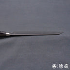 SRS　切付包丁　黒ハンドル