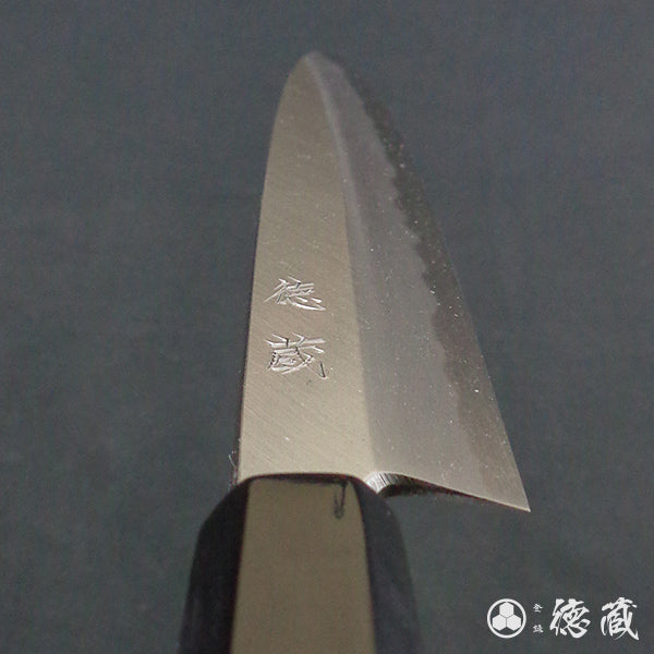 Carbon White Steel No. 2 Yanagiba Knife Park Tree Octagonal Handle