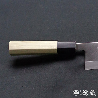 Carbon White Steel No. 2 Deba Knife (Fish Knife) Park Tree Octagonal Handle