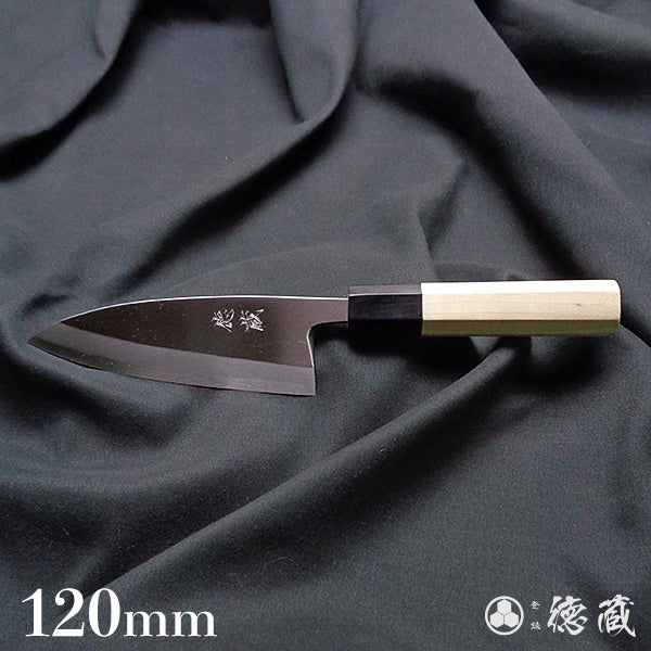 Carbon White Steel No. 2 Left Handed Deba Knife (Fish Knife) Octagonal Handle