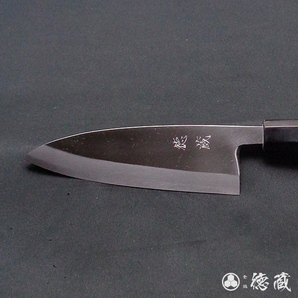 Carbon White Steel No. 2 Left Handed Deba Knife (Fish Knife) Octagonal Handle