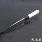 Carbon White Steel No. 2 Left Handed Deba Knife (Fish Knife) Octagonal Handle