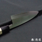 Carbon White Steel No. 2 Left Handed Deba Knife (Fish Knife) Octagonal Handle