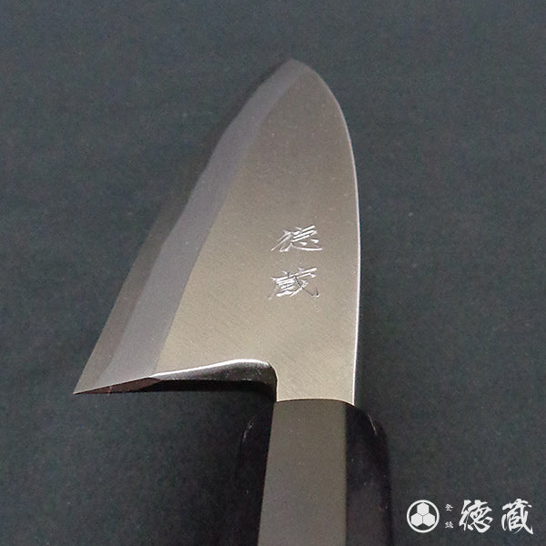 Carbon White Steel No. 2 Left Handed Deba Knife (Fish Knife) Octagonal Handle
