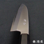 Carbon White Steel No. 2 Left Handed Santoku Knife Park Tree Octagonal Handle