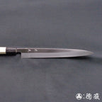 青二　柳刃包丁　朴八角柄