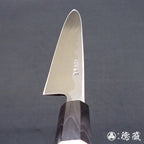 青二　柳刃包丁　朴八角柄