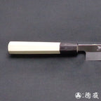 青二　柳刃包丁　朴八角柄