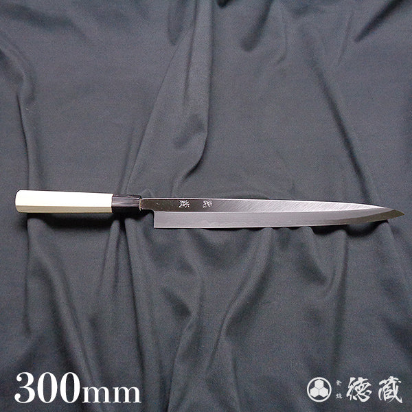 青二 柳刃包丁 朴八角柄 – 徳蔵刃物 TOKUZO KNIVES