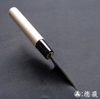 青二　黒打仕上　生姜切包丁　朴柄