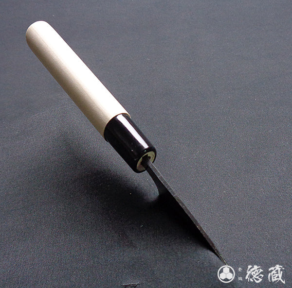 blue-2  carbon steel  black finish  Ginger knife (Ginger Cutter)  park handle