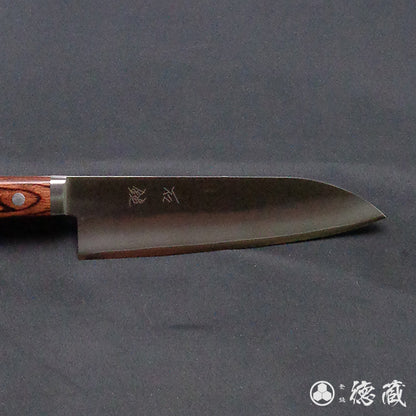VG1 stainless steel   santoku-knife  mahogany handle