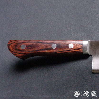 VG1 stainless steel Nakiri knife mahogany handle