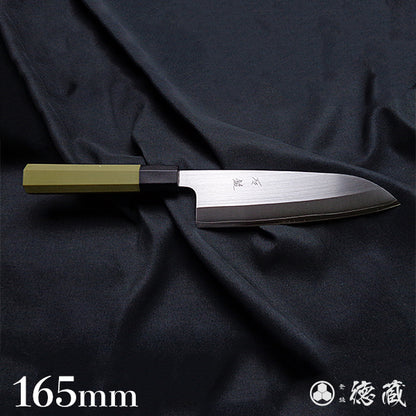 A-8 stainless steel  Santoku-knife  resin handle