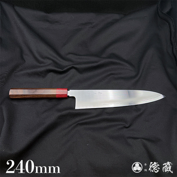 明神直人 直人作 SG2 牛刀包丁 紫檀八角柄 – 徳蔵刃物 TOKUZO KNIVES