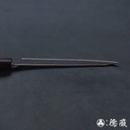 青二　黒肌仕上　伊予型舟行包丁　胡桃柄