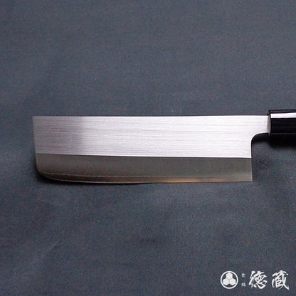 AUS8 stainless steel  Nakiri-knife  walnuts handle