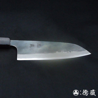 Carbon White Steel No. 1 Santoku Knife Walnuts Tree Octagonal Handle
