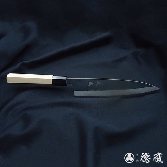 Carbon Blue Steel No. 2 Gyuto Knife (Chef's Knife) Park Tree Octagonal Handle