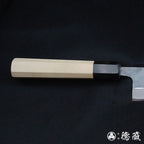 青二　切付包丁　朴八角柄
