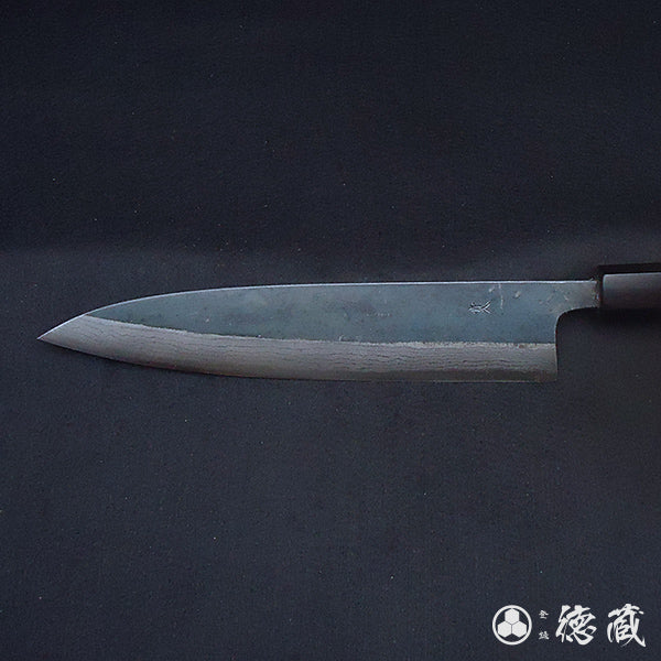 Carbon Blue Steel No. 2 Damascus Steel Gyuto Knife (Chef's Knife) Rosewood Octagonal Handle
