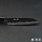 青二 大马士革 牛刀 紫檀八角手柄