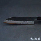 青二 大马士革 牛刀 紫檀八角手柄