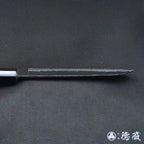 青二 大马士革 牛刀 紫檀八角手柄