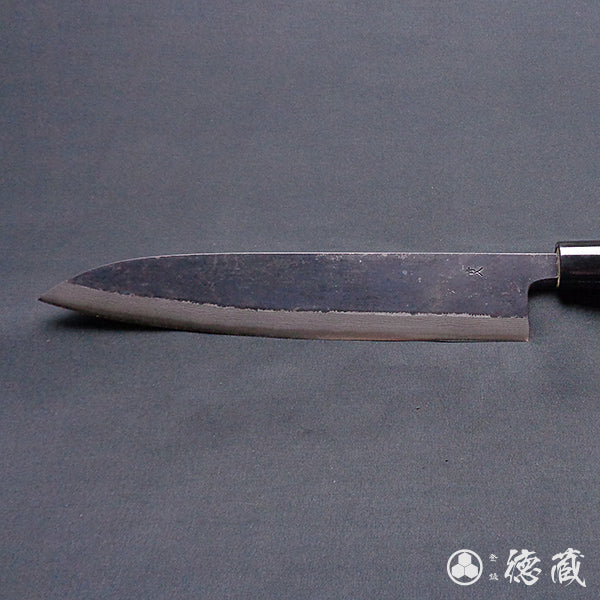 Blue-2  blackened finish  Gyuto-knife(chef's knife)  walnut handle