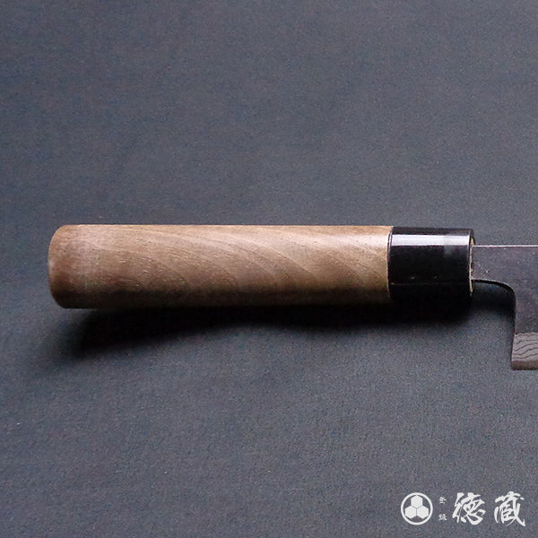 Blue-2  blackened finish  Gyuto-knife(chef's knife)  walnut handle