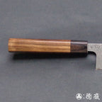 SKD 大马士革 三德刀 黑色手柄