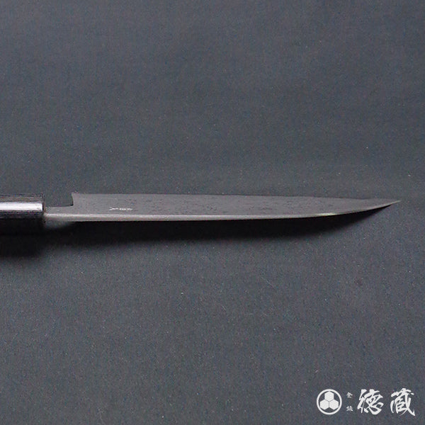 blue-2 carbon steel  Damascus Santoku-knife  sandalwood handle