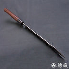 Silver-3  matt finish  Gyutou knife  sandalwood handle
