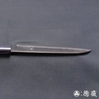 银三 梨皮加工 三德刀 紫檀木手柄